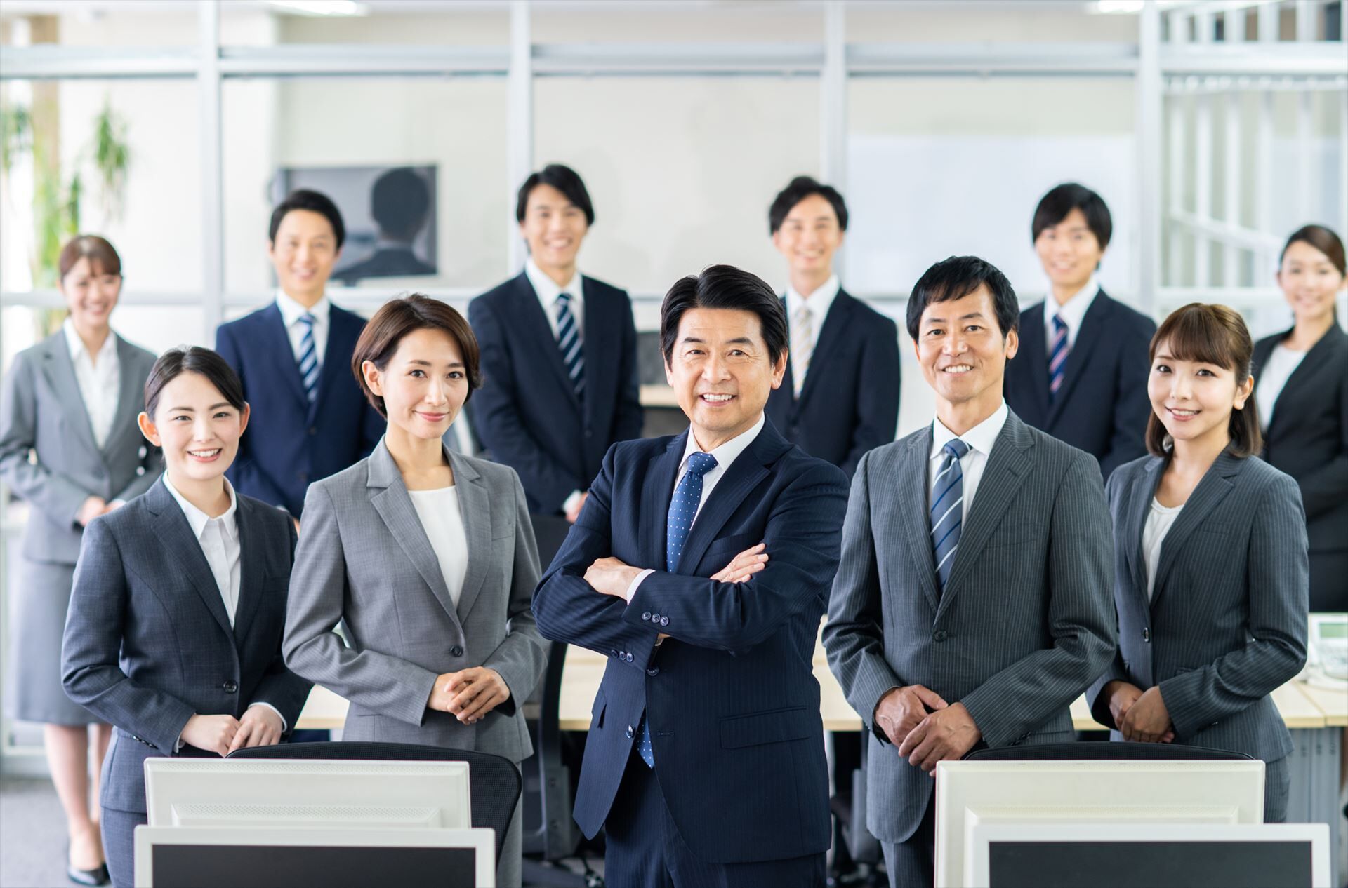 コンサル会社の社員たち